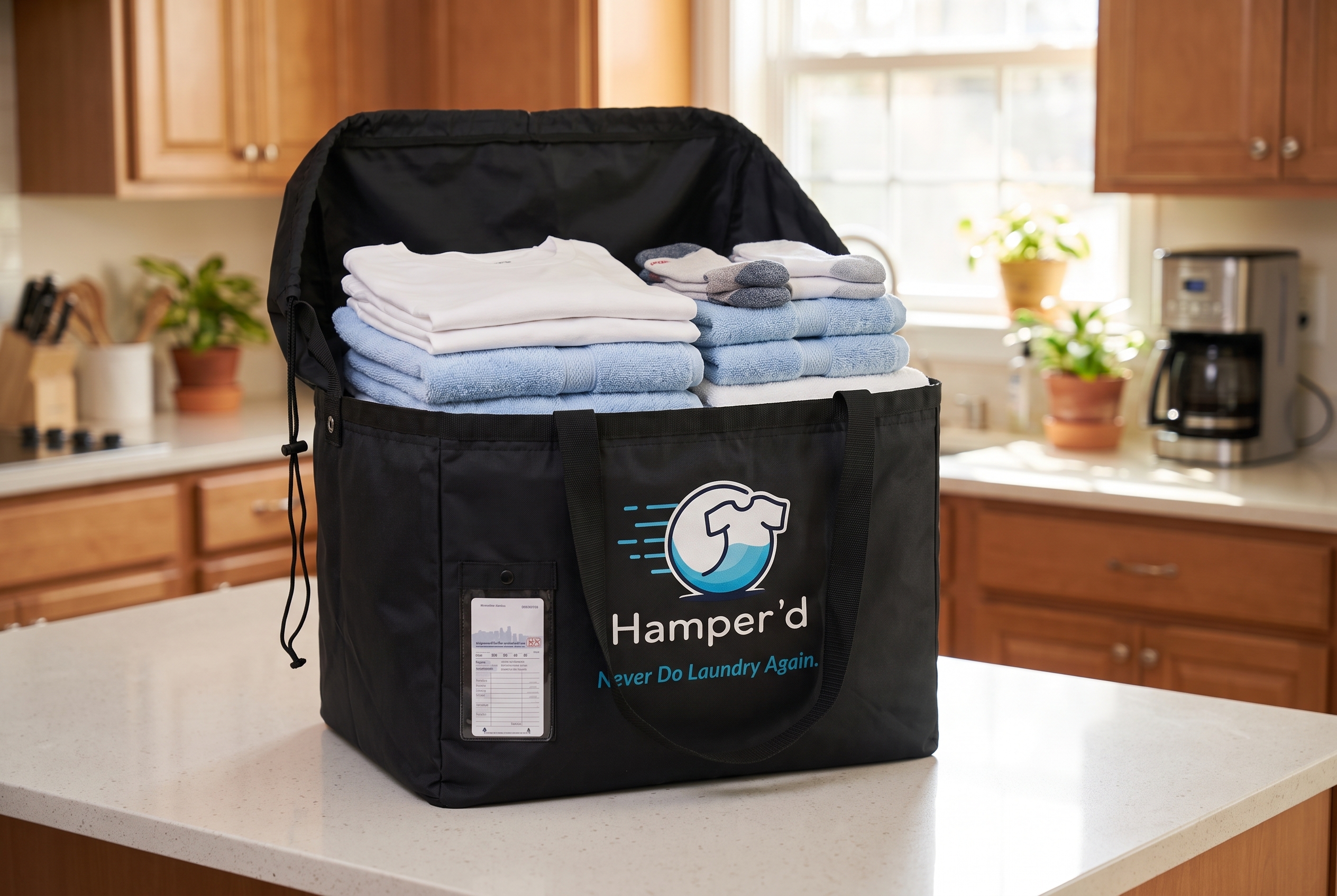 Wash And Fold Laundry Raleigh Nc Hamperd Bag
